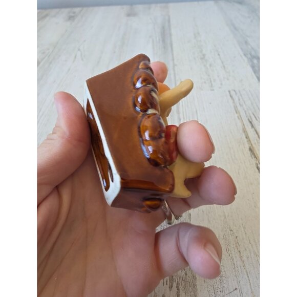 Vintage Avon baby Jesus nativity statue decor crib manger - Picture 9 of 9